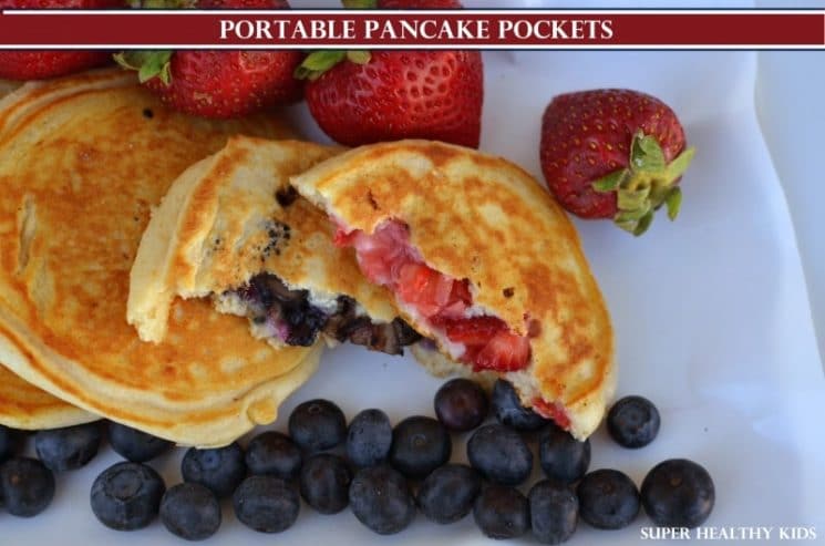 Portable Pancake Pockets. Try this portable pancake recipe when you need breakfast on the go!